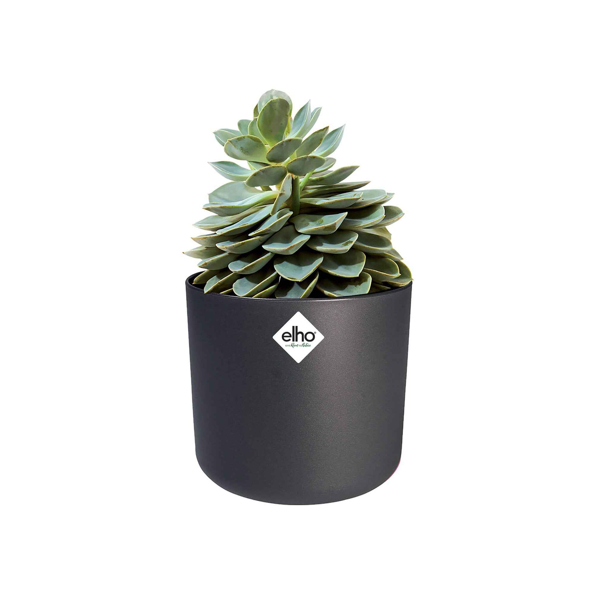 Elho B.for Soft pot rond cache-pot Ø14cm anthracite