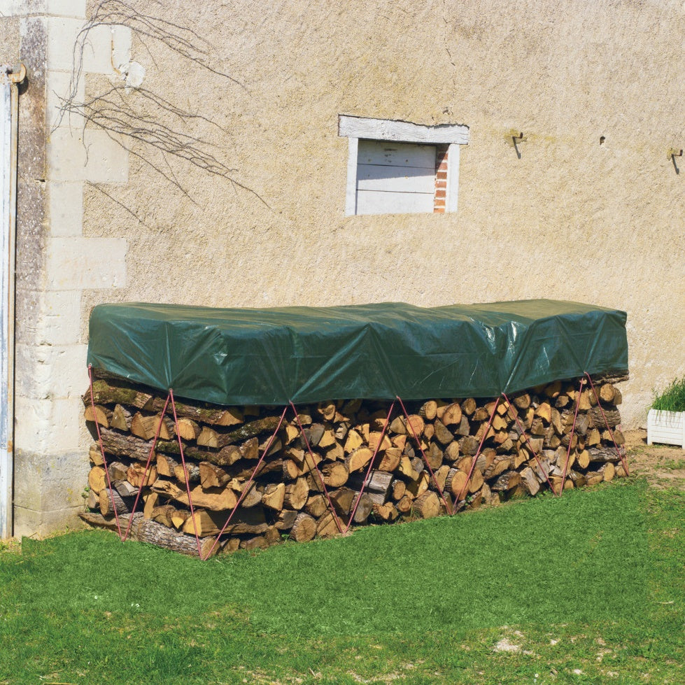 Bakker Bâche protection bois très résistante 800x170cm