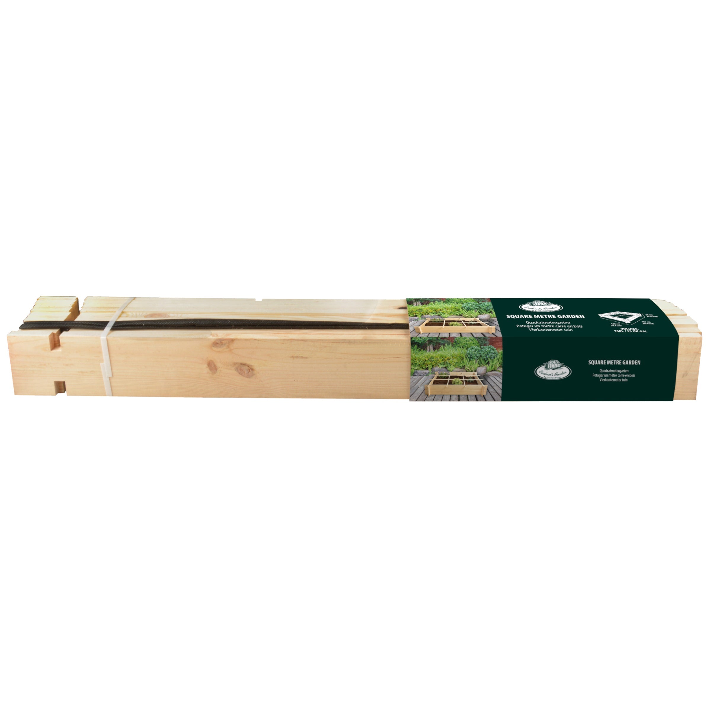 Bakker Carré potager bois de pin FSC 100x100x20 cm