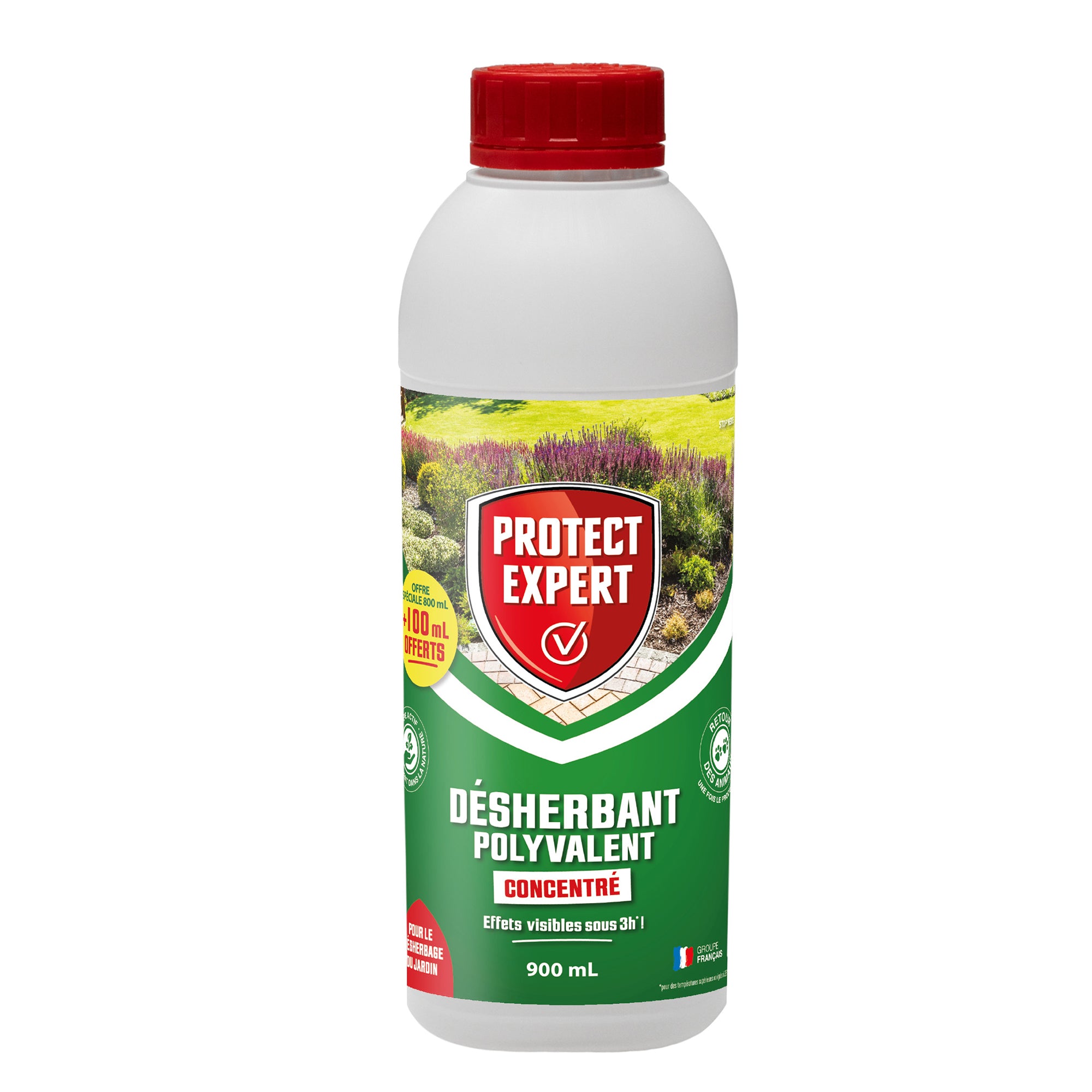 Bakker Entretien Désherbant PROTECT EXPERT concentré 900mL