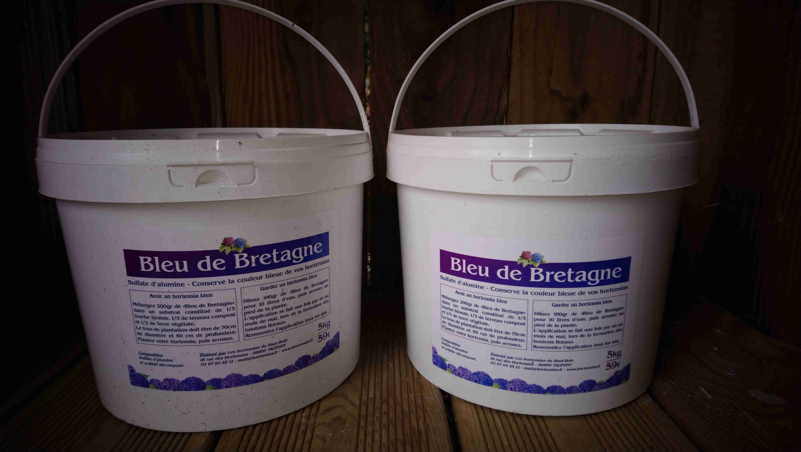 Bleu de Bretagne engrais hortensia bleu 5 kg soluble