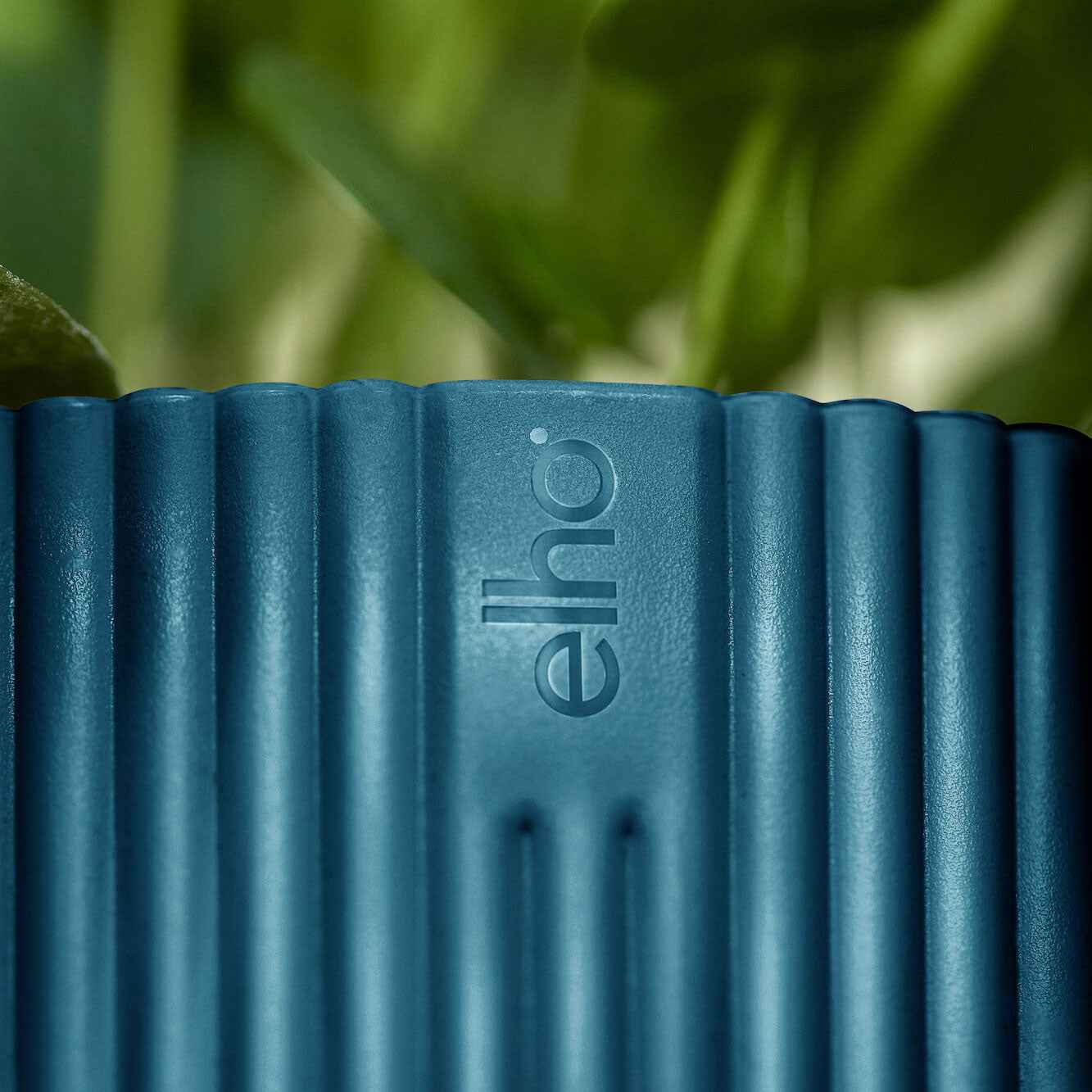 Elho Vibes Fold cache-pot bleu 16cm plastique mat