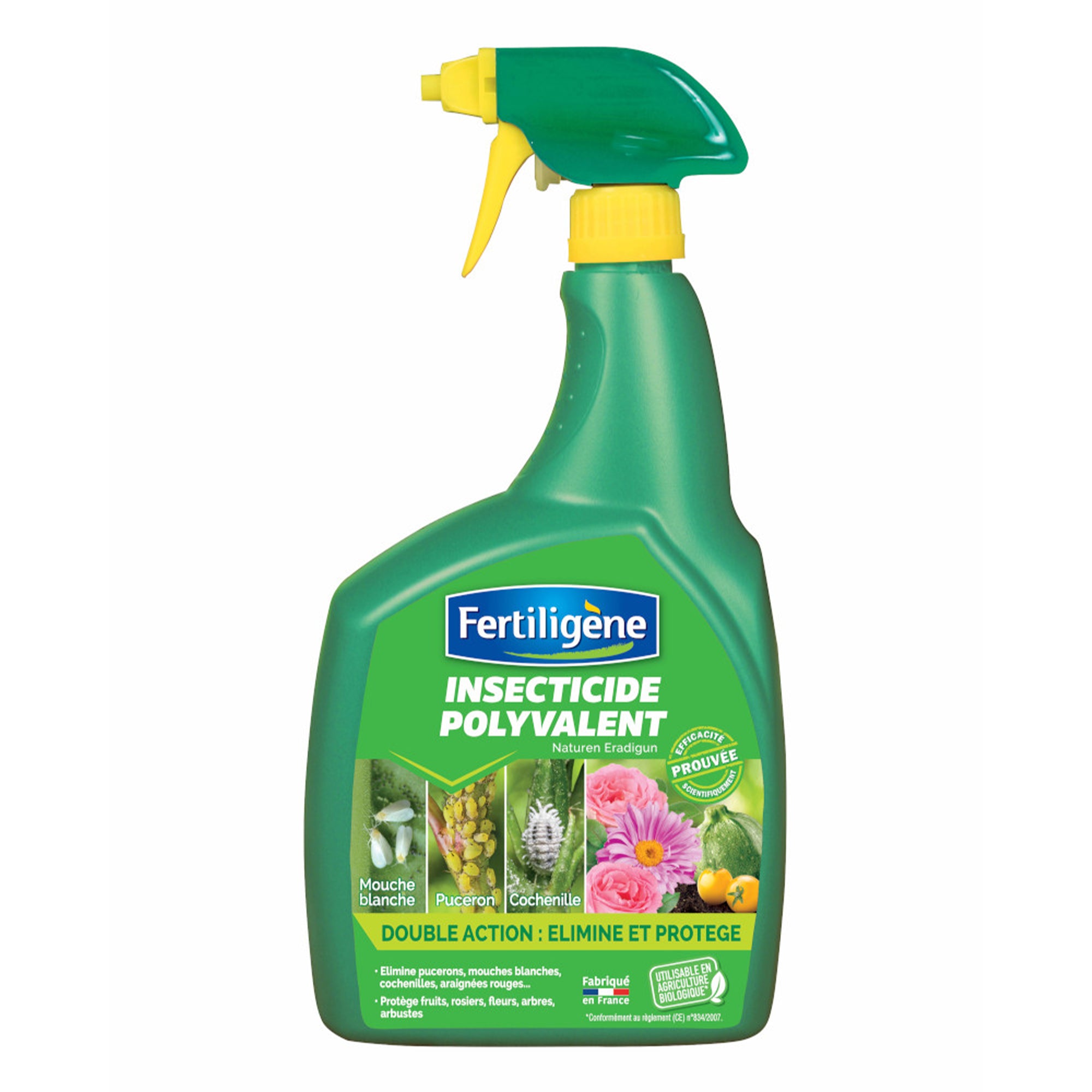 Fertiligène Insecticide polyvalent spray 800mL prêt emploi