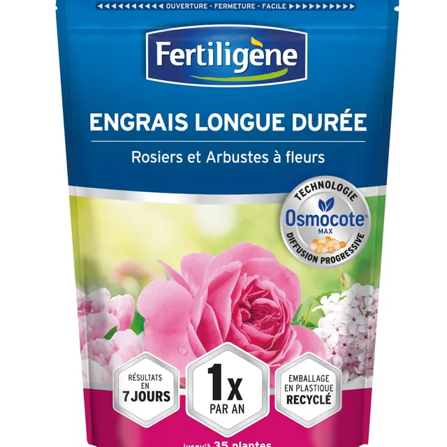 Fertiligène Osmocote engrais rosiers 0,7kg arbustes