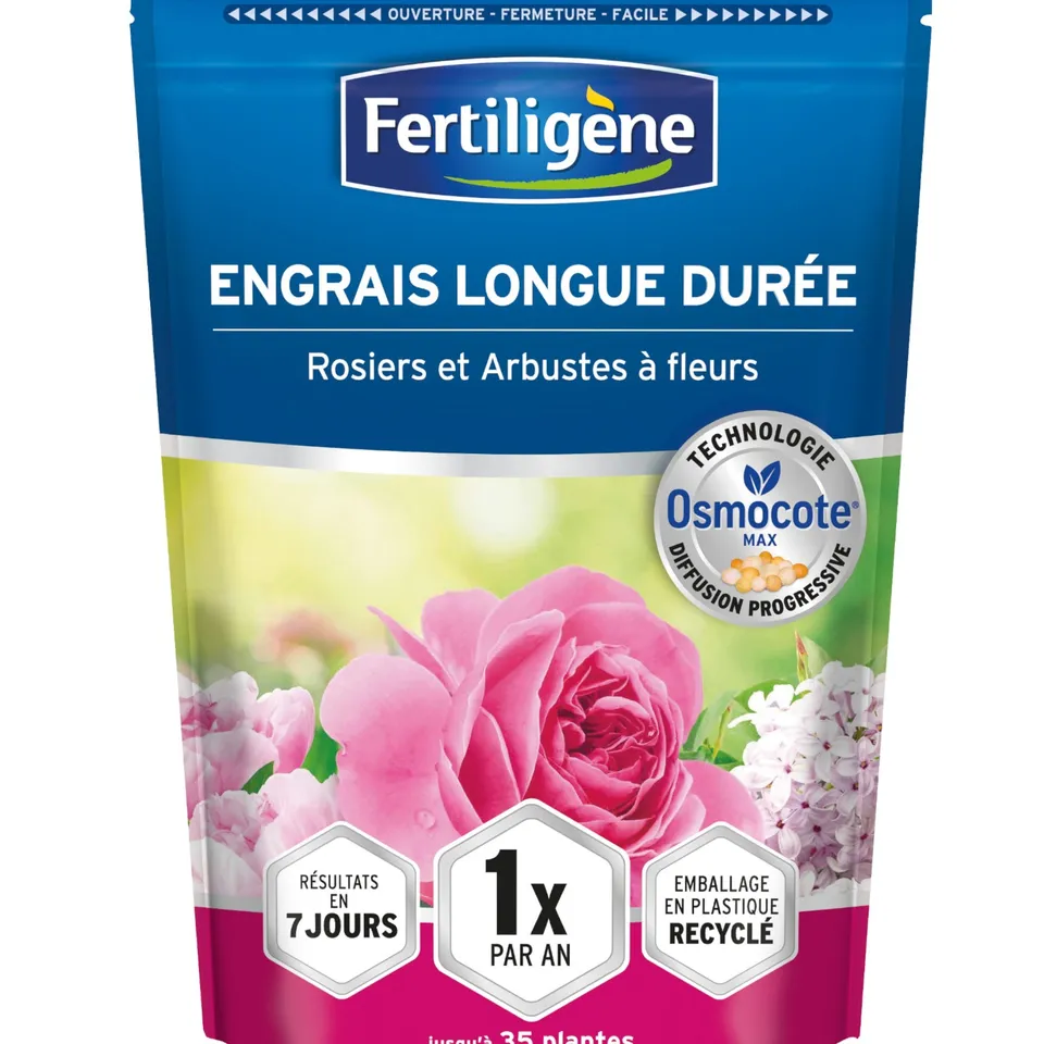 Fertiligène Osmocote engrais rosiers 0,7kg arbustes