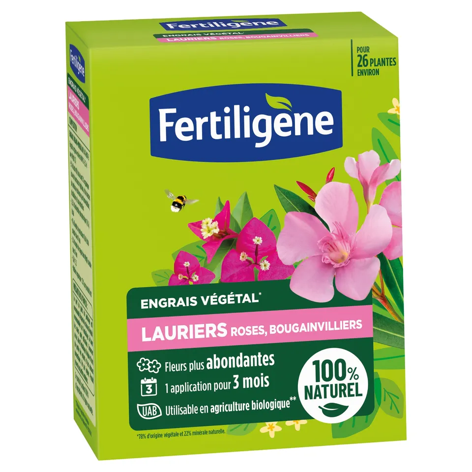 Fertiligène Engrais lauriers roses bougainvilliers 650g