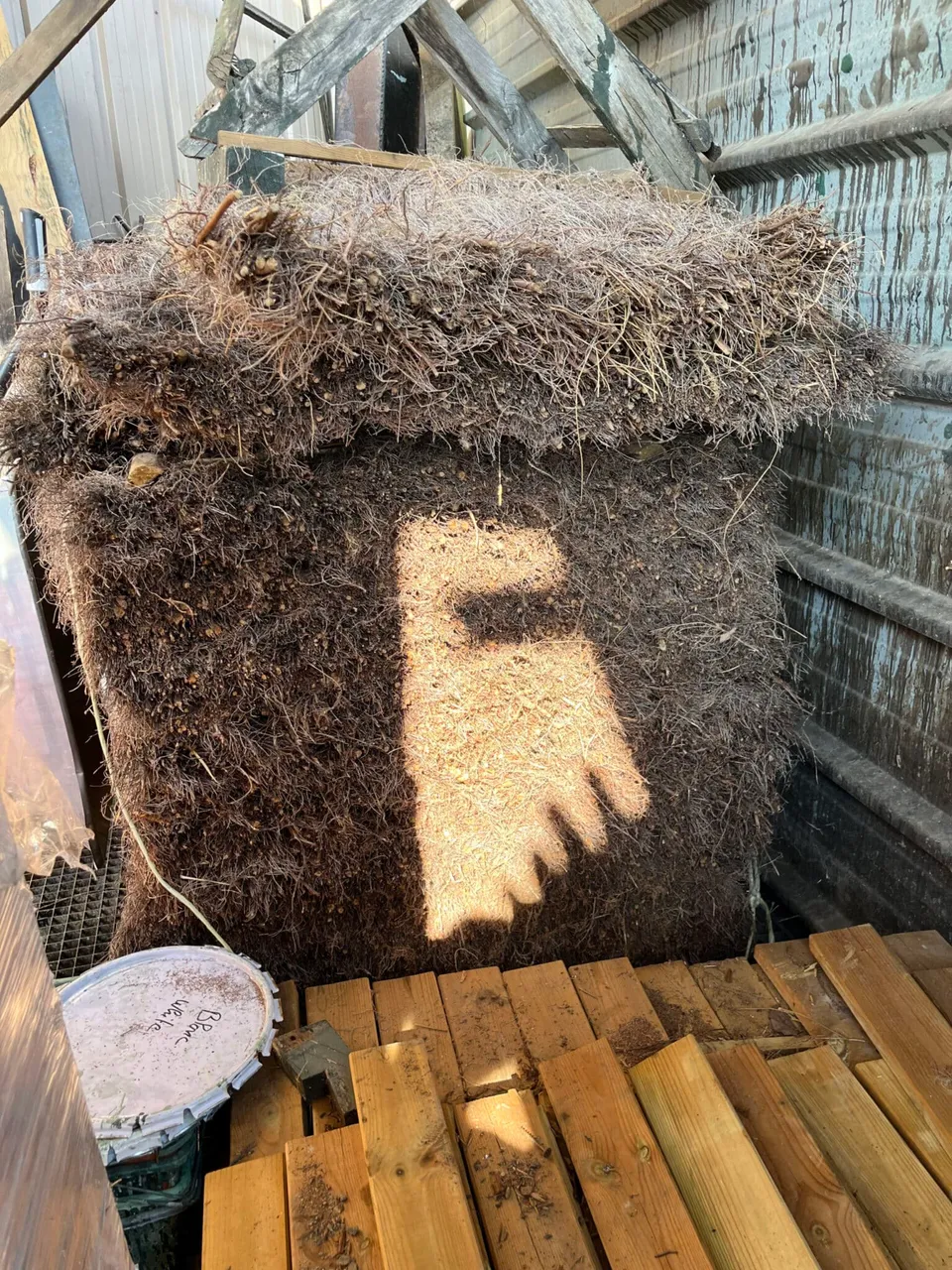 Ets Leneindre Brande épaisse bruyère 8 cm 1 m gris