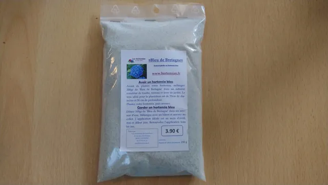 Les Hortensias du Haut Bois Bleu de Bretagne engrais 200 g