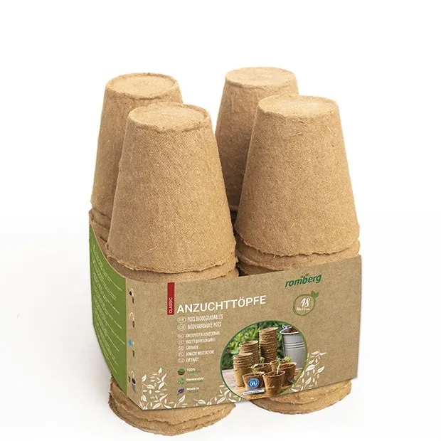 Bakker pots biodégradables semis 26 x 6 cm