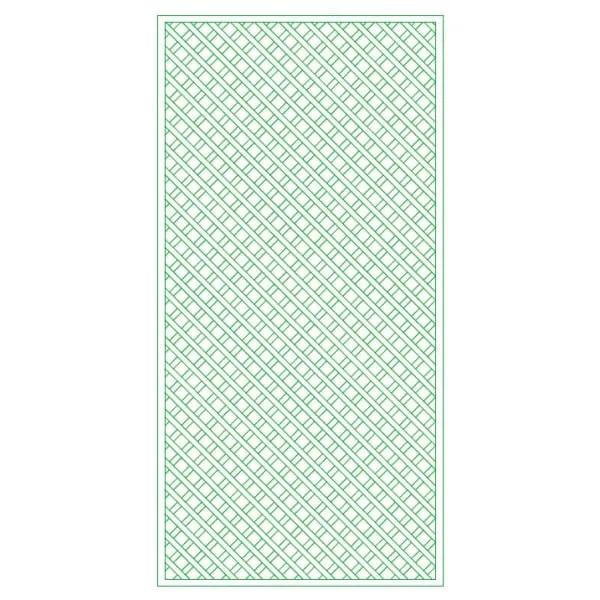 Ets Leneindre Panneaux Losanges 4 cm treillage sapin vert