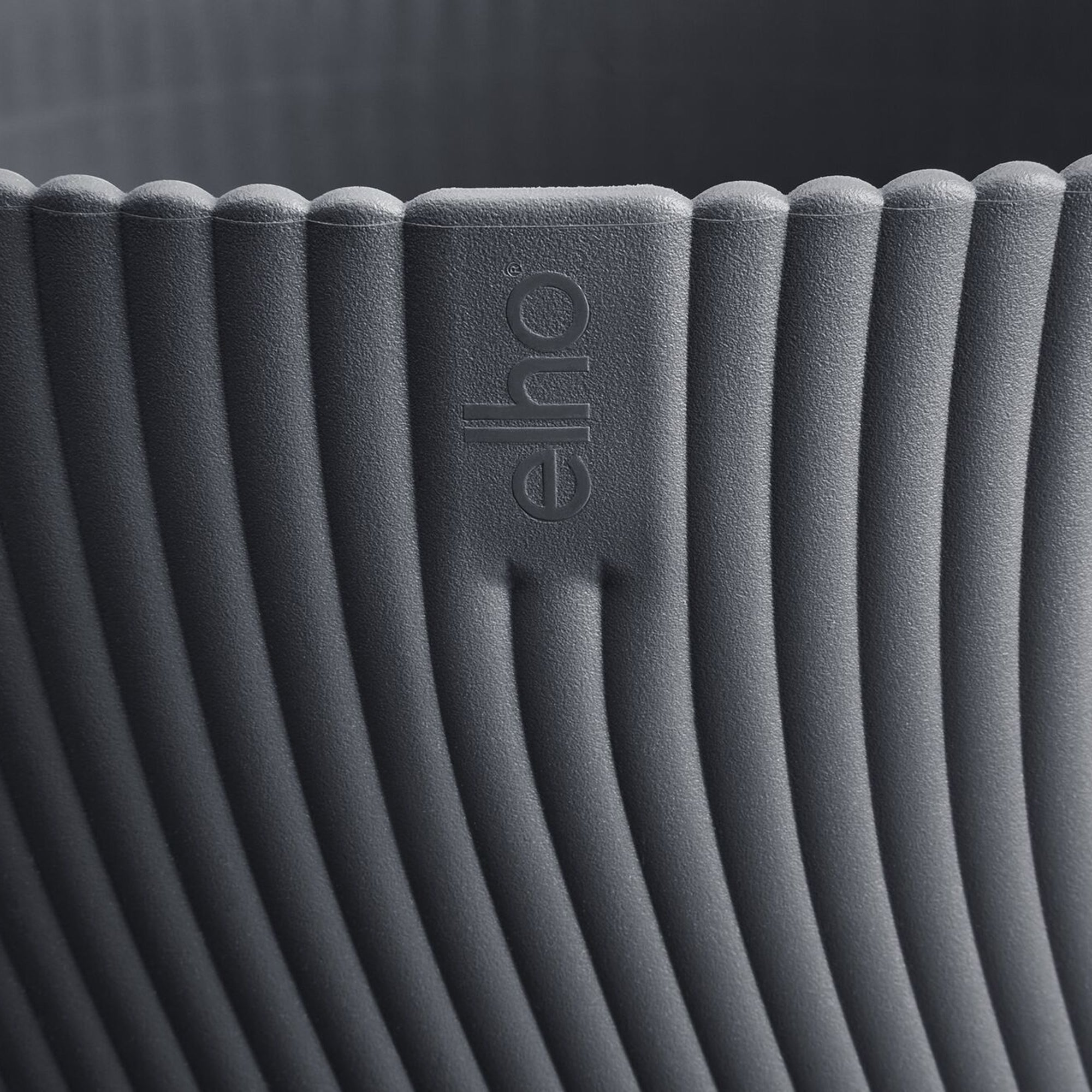 ELHO Sereh Round pot extérieur anthracite Ø 30 cm