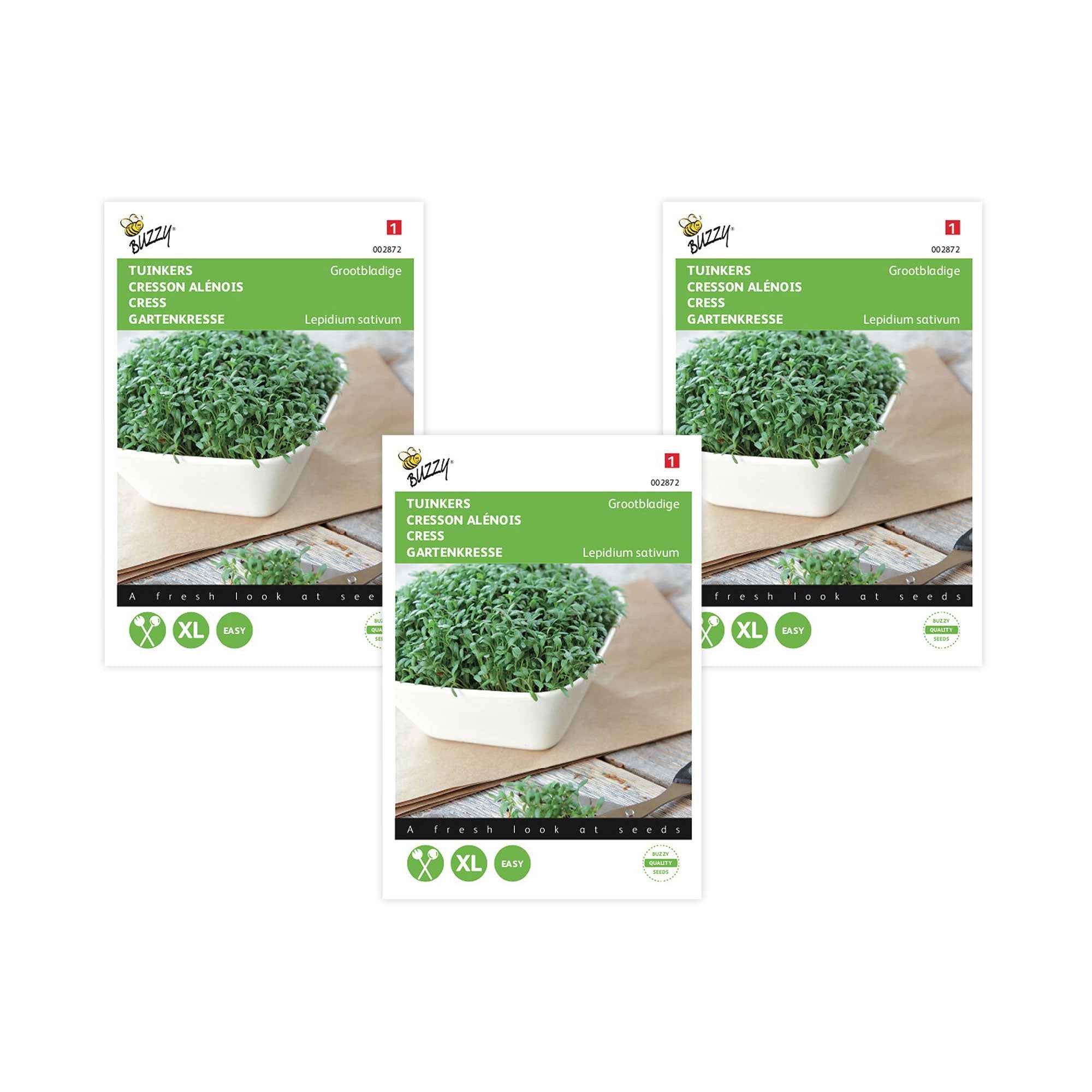 Bakker Cresson alénois sachet 10g ±4000 graines potagères