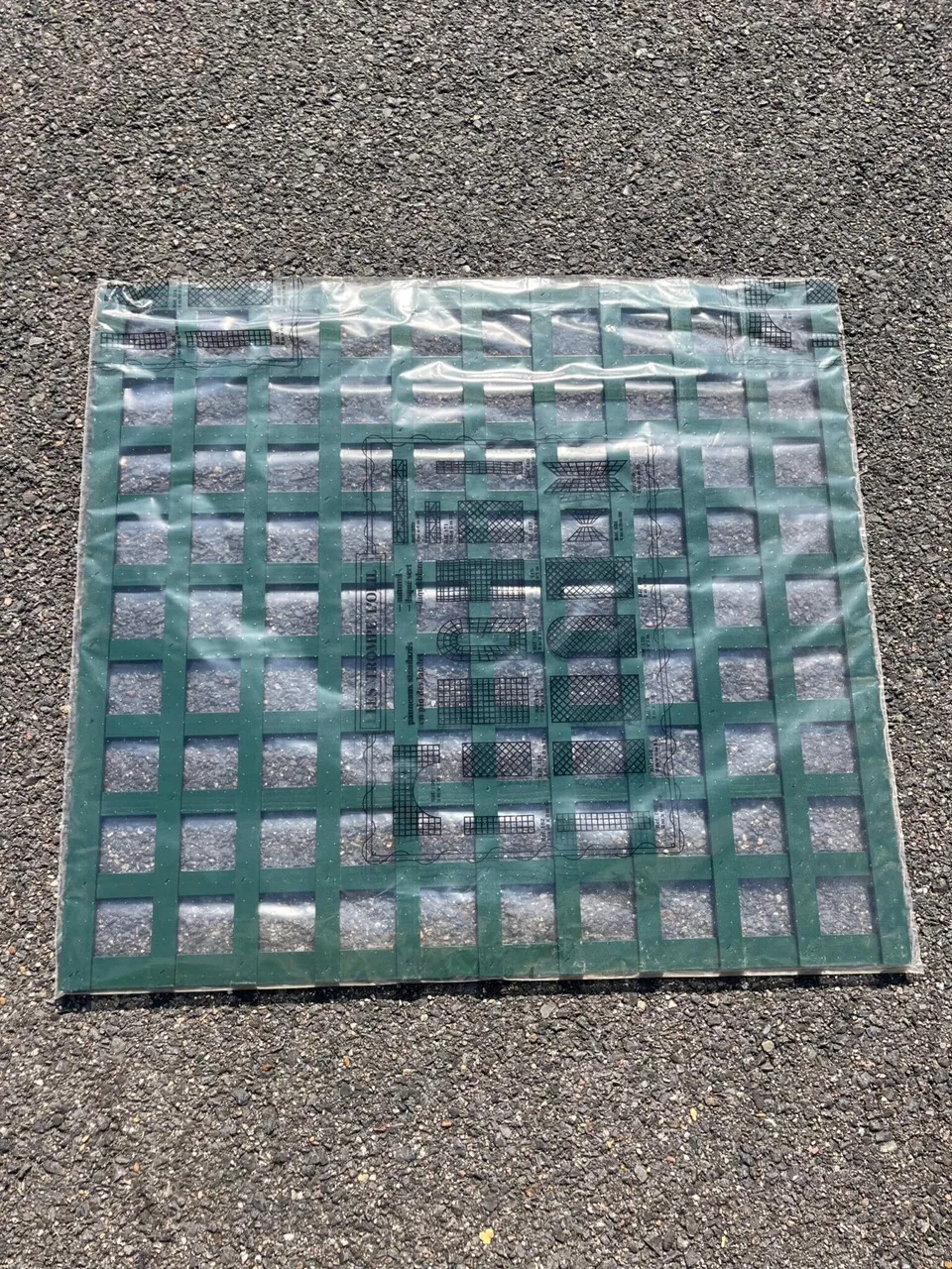 Ets Leneindre Carrés 5 cm 65x72 cm treillage vert
