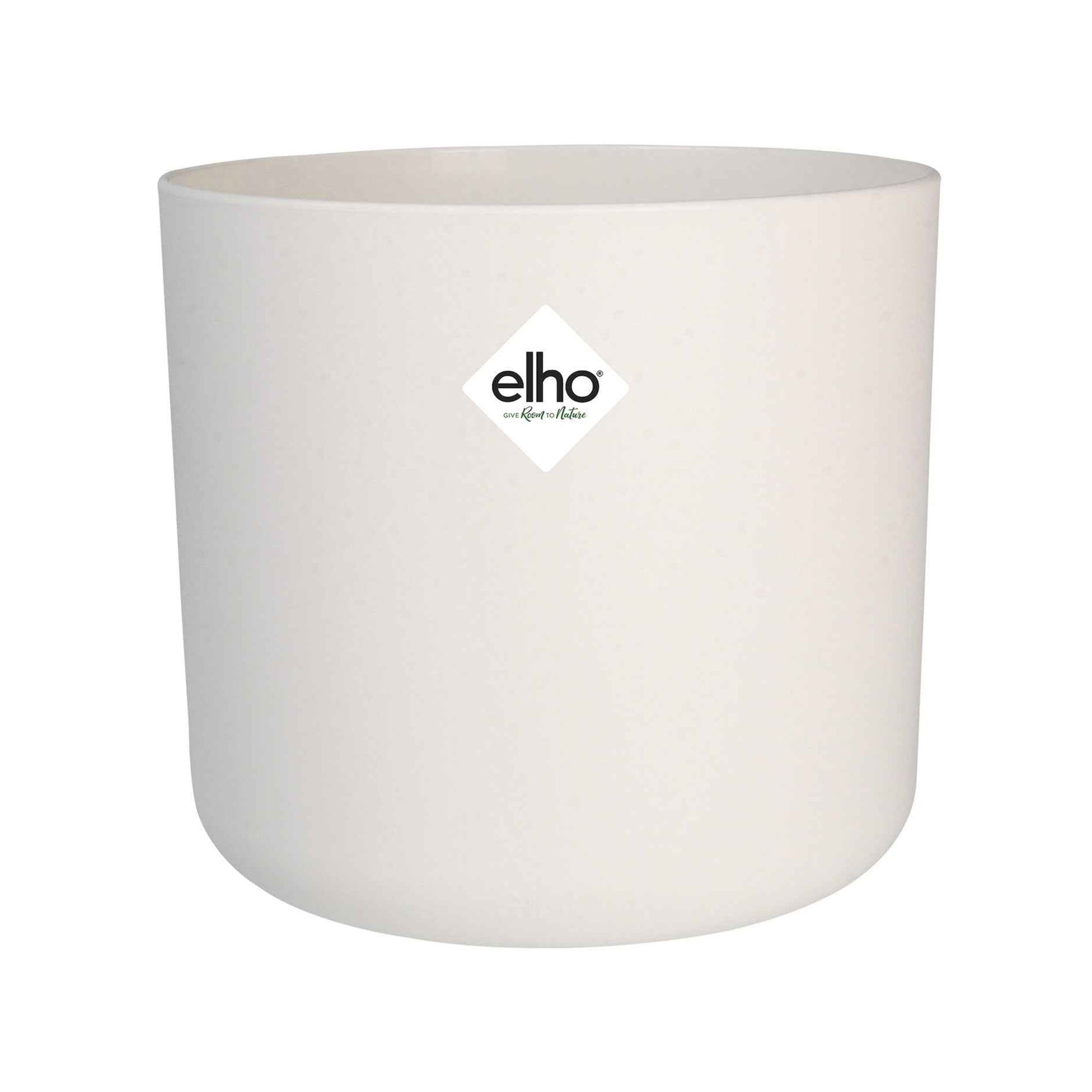 Elho B.for Soft cache-pot rond blanc Ø14 cm intérieur