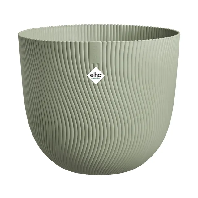 Elho Sereh Round pot extérieur Ø30cm vert scandinave mat