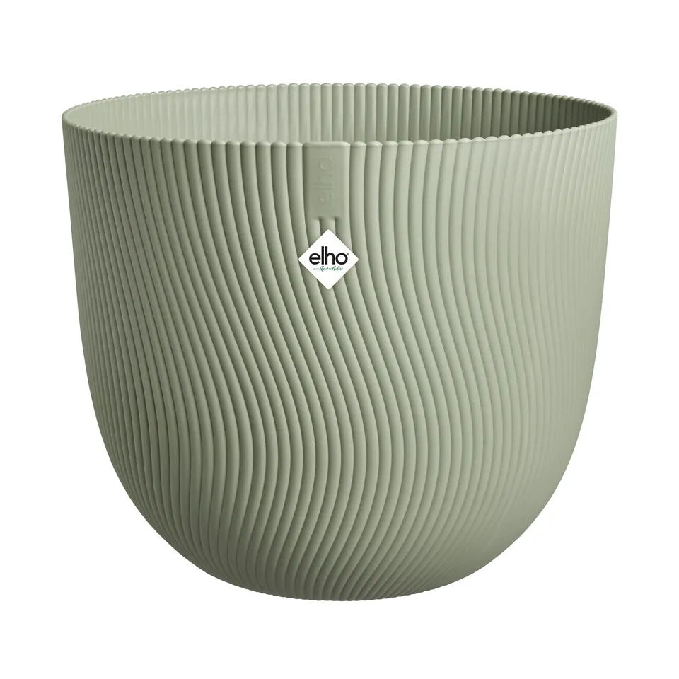 Elho Sereh Round pot extérieur Ø30cm vert scandinave mat