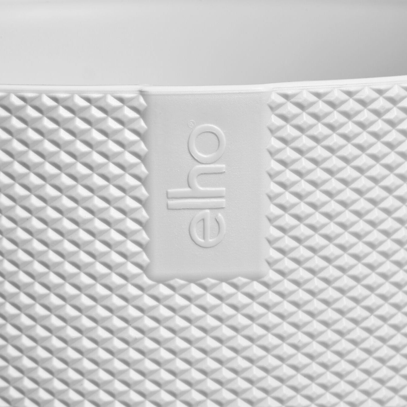 Elho Cache-Pot Jazz Rond Blanc Soie Plastique Ø14cm déco intérieur