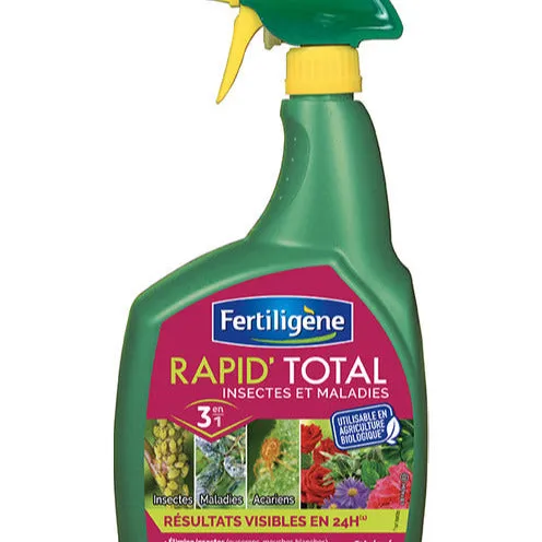 Fertiligène Rapid'Total traitement insectes maladies 800mL