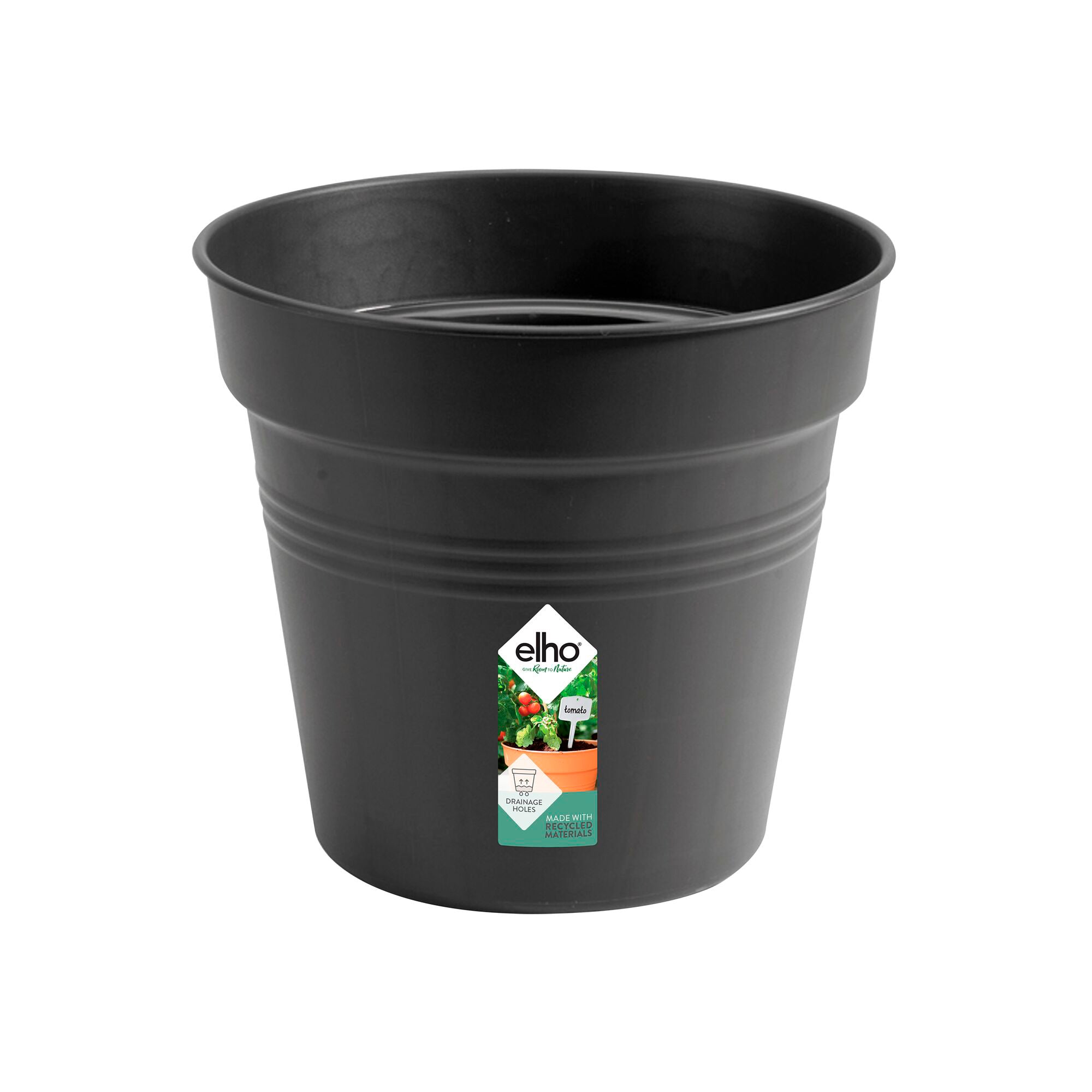 Bakker Pot Green Basics Living noir plastique Ø27cm