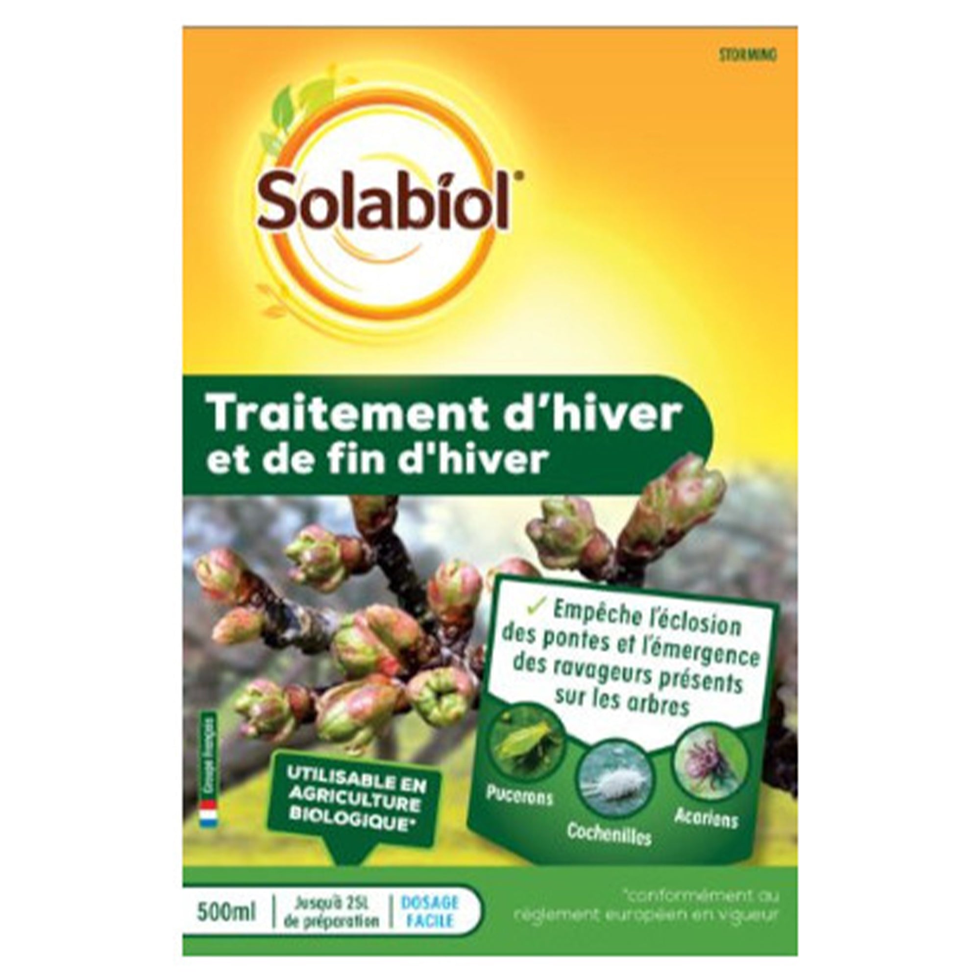 Bakker Entretien Traitement d'hiver SOLABIOL flacon 500mL
