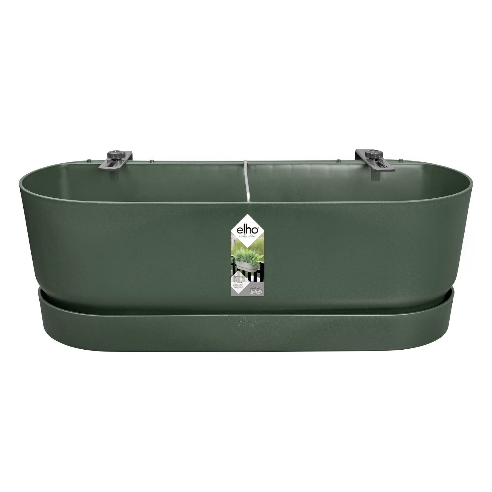 Elho Greenville balconnière verte 52 cm
