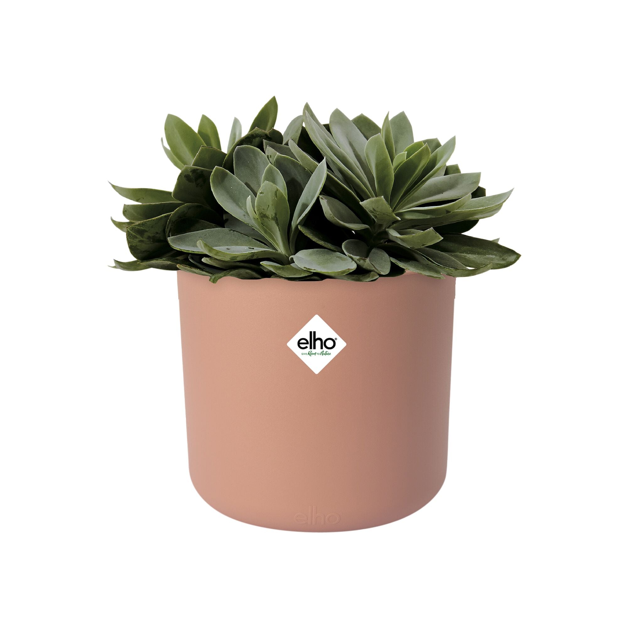 Elho B.for Soft cache-pot rose rond Ø14cm plastique