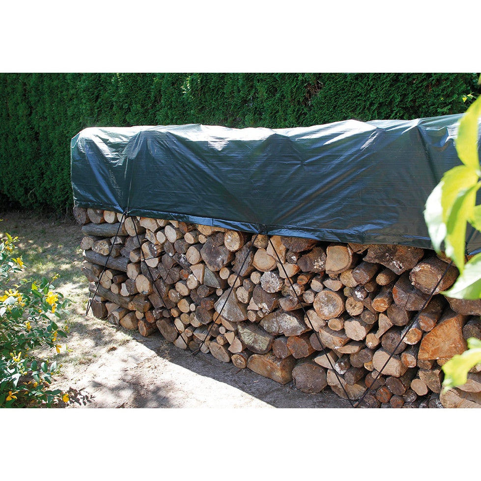 Bakker Bâche protection bois très résistante 800x170cm