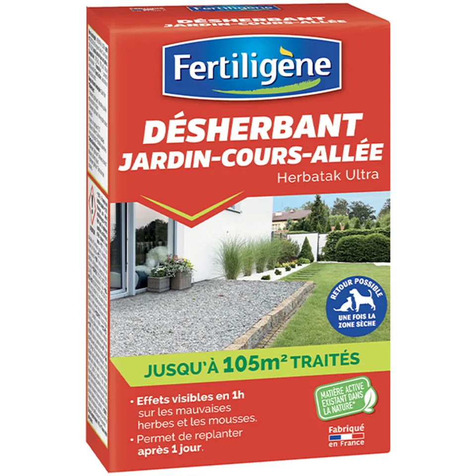 Fertiligène Désherbant jardin allée 250mL concentré