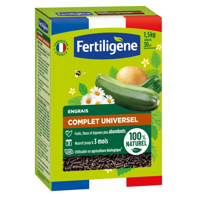 Bakker Engrais universel Fertiligène complet 1,5 kg floraison
