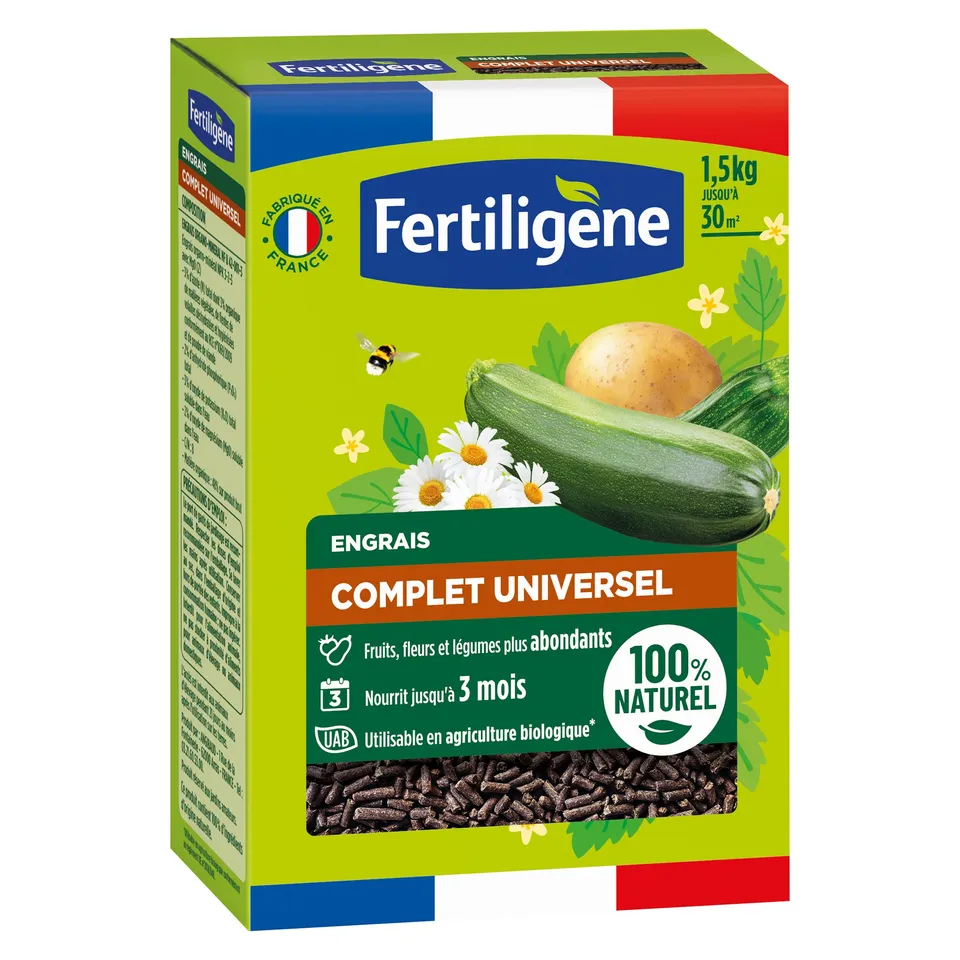 Bakker Engrais universel Fertiligène complet 1,5 kg floraison