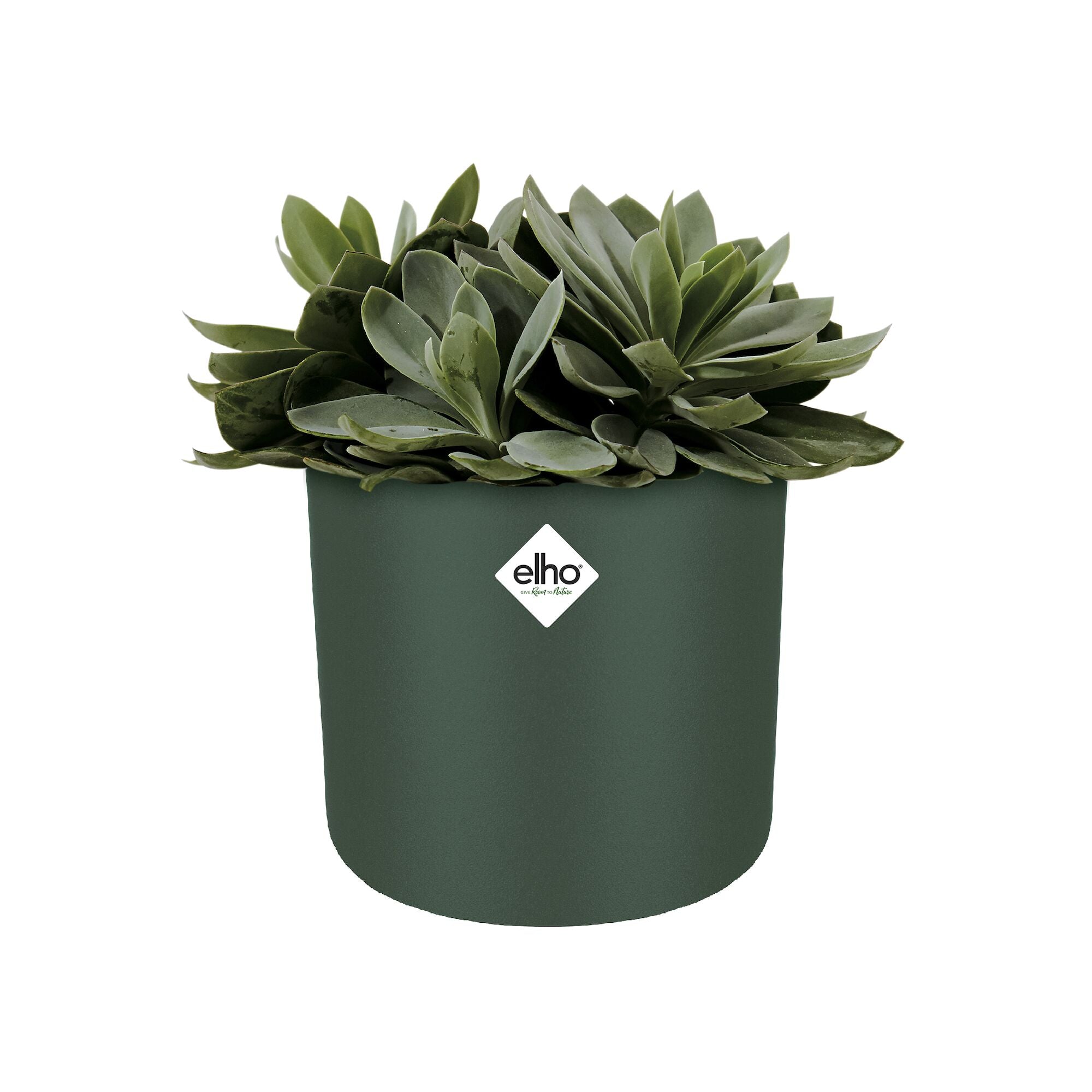 Elho B.for Soft cache-pot rond vert Ø 18cm plastique mat