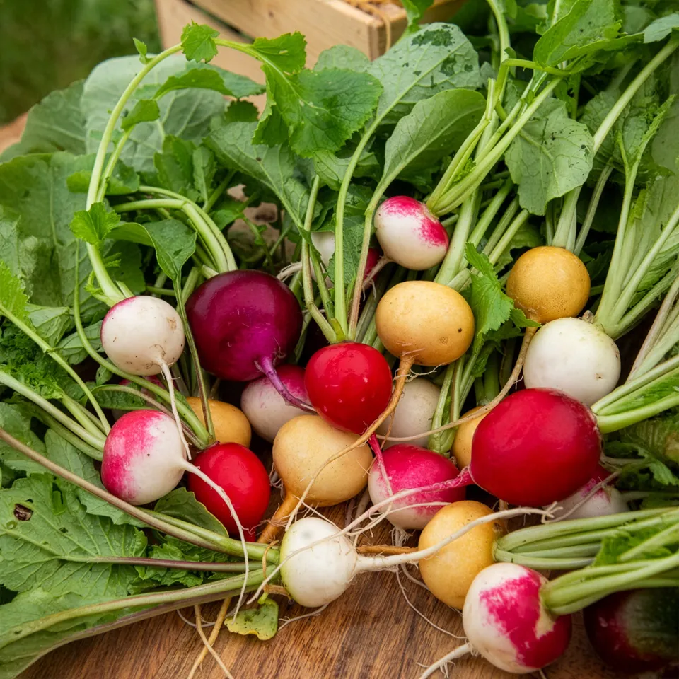 Bakker Radis en mélange coloré graines 20g rapide