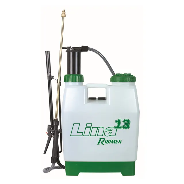Ribimex Pulvérisateur à dos 14L pression entretenue jardin