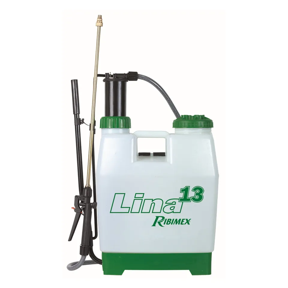 Ribimex Pulvérisateur à dos 14L pression entretenue jardin