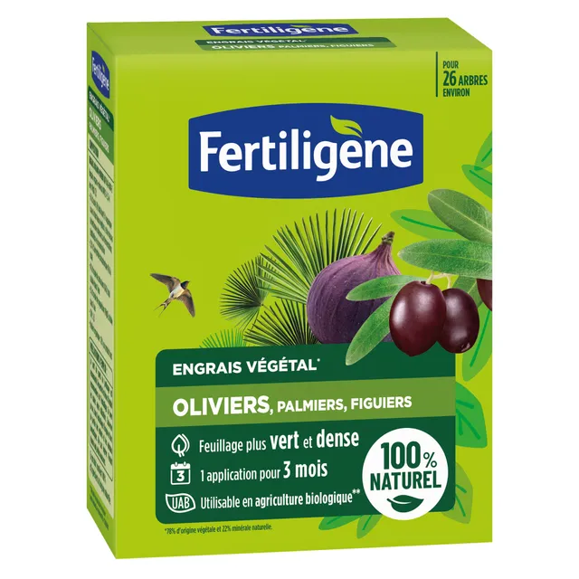Fertiligene engrais oliviers palmiers figuiers 650g bio