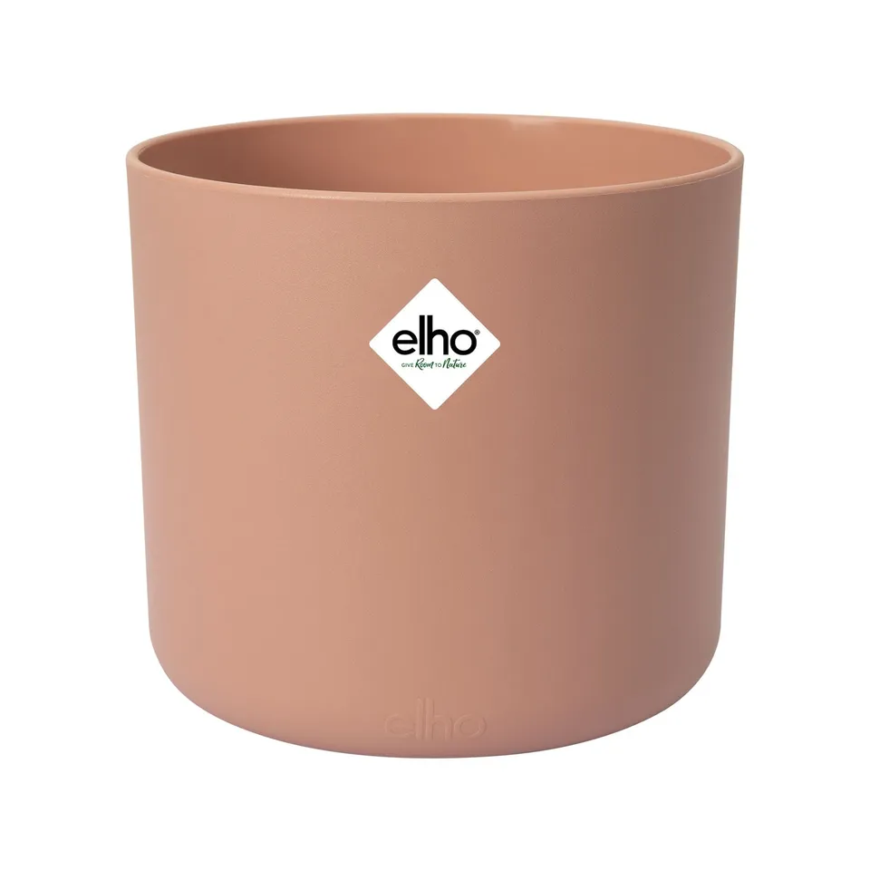 Elho B.for Soft cache-pot rose rond Ø14cm plastique