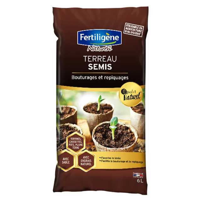 Bakker Fertiligene terreau semis 6L texture fine
