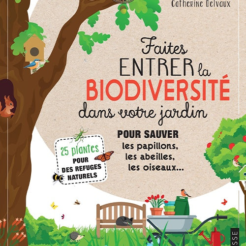Bakker Biodiversité kit jardin refuge pollinisateurs pièce