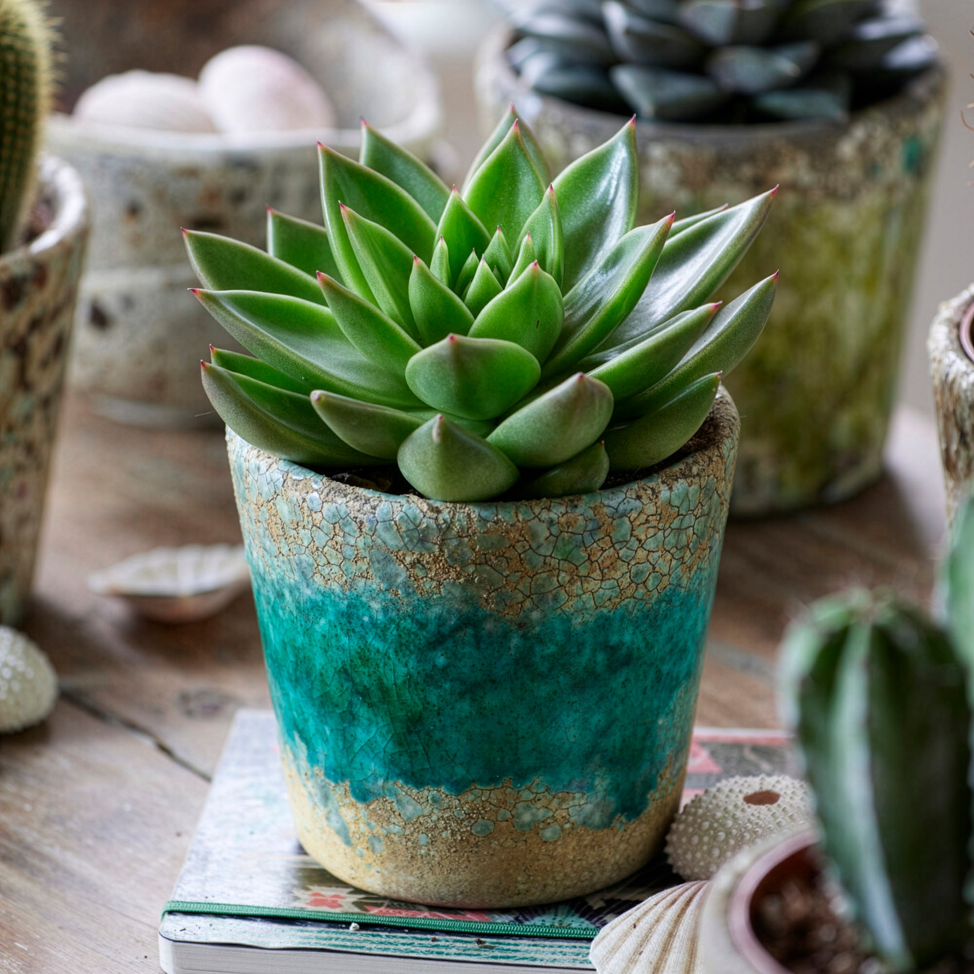 Bakker Echeveria Agavoides plante grasse pot 12cm