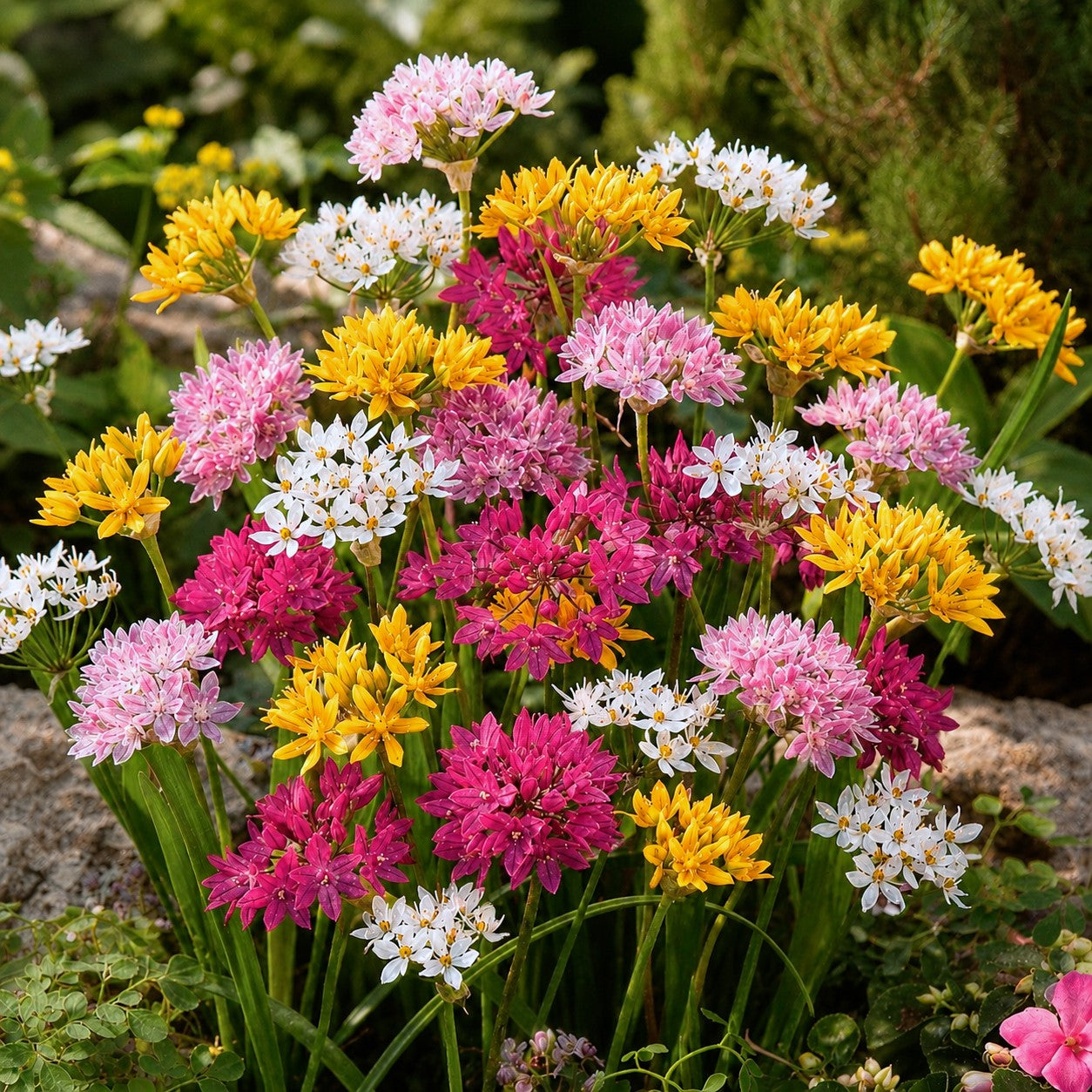 Bakker Alliums décoratifs bulbes sachet 25 mélange vivace