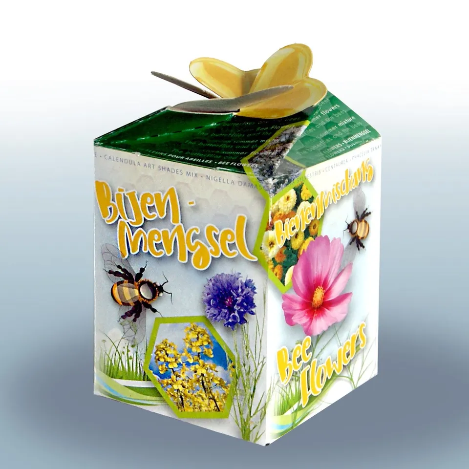 Bakker Kit Mélange fleurs abeilles graines multicolores le kit