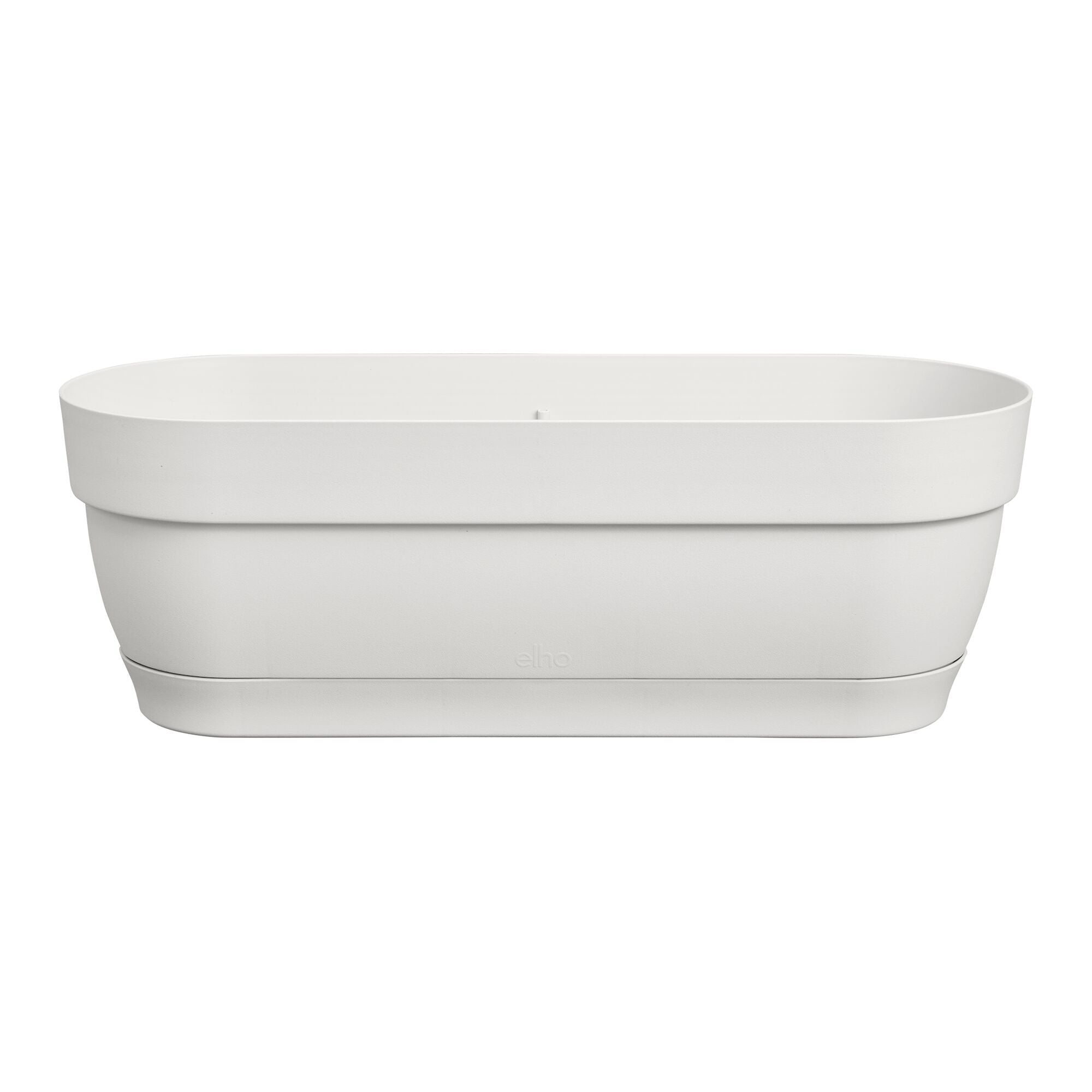 Elho Vibia Campana jardinière blanc mat rectangle