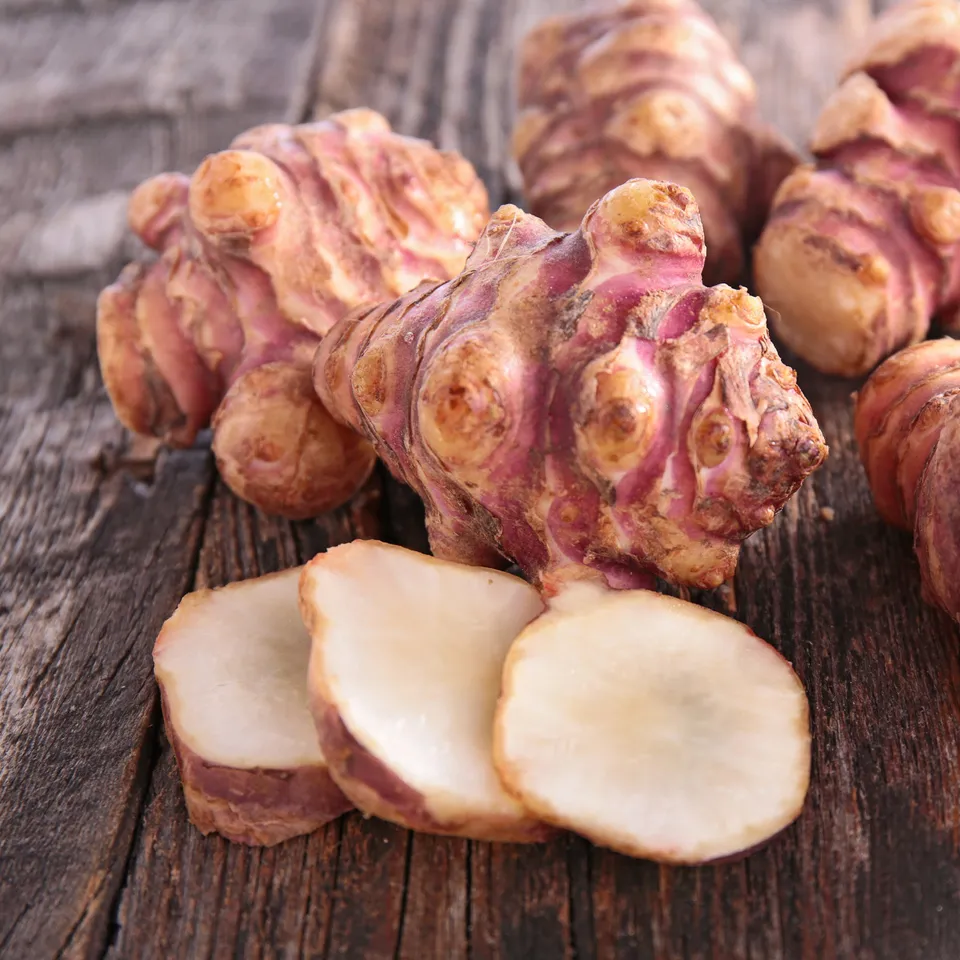 Bakker Topinambours Violets les 5 plants goût artichaut